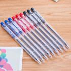 3 Pieces - Set Of Transparent Simple Type 0.7mm Bullet Refill Ball Pen_1